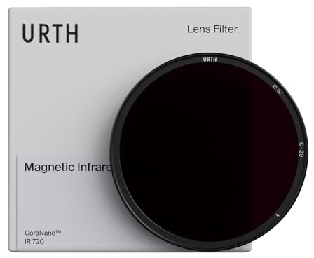 Urth 52mm Magnetic Infrared (R72) Lens Filter (Plus) — 720nm Spectrum IR Photography for Digital DSLR & SLR Camera Lenses
