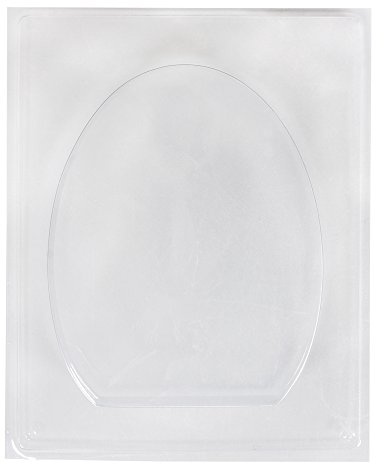 Rayher Molde huevo de Pascua, 14x17,5x3 cm, reutilizable, para cera, jabón y hormigón, 36067000