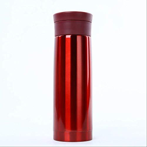 fssdd Vacuum Stainless Steel Insulated Travel Water Bottle Out Door Coffee Flasks 500ml red
