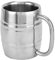 Isolierte Bierkrüge 300ml Edelstahl Thermobecher, Doppelwandige Camping Tasse für Wandern Reise, Warm oder Kalt Getränke, Kaffee, Bier, Tee, Wein