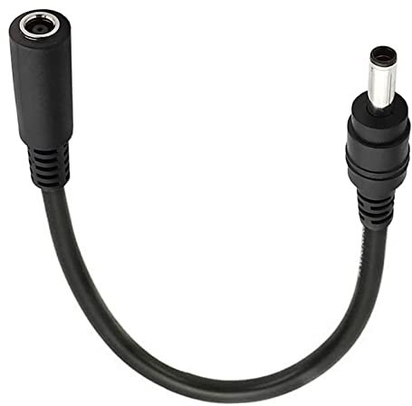 Discool Tip Adapter Konverter Kabel, weibliche DC 4.5x3.0 zu männlichen DC 4.5x3.0mm Adapter Ladekabel für Laptop,Notebook Computer(0.15m)