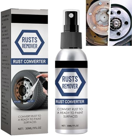KOAHDE Anti Rust Conversion Agent Spray,Ironfree Rust Converter Spray,Multifunctional Metal Rust Remover,Rust Converter for Car,Rust Converter Car Maintenance,Rust Removal Converter Metallic Paint