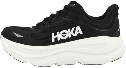 Hoka One One 1162012-BWHT Bondi 9 Black/White Women's Scarpe Taglia US 8
