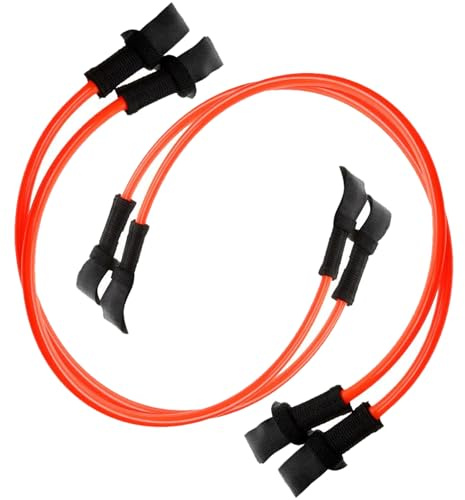 KAHDGSS Paquete De 2 Cuerdas Ajustables para La Cintura para Windsurf Ajuste Rápido del Accesorio De Tabla De Vela para Sujeción Confiable Correa Ajustable para Equipo De Tabla De Vela