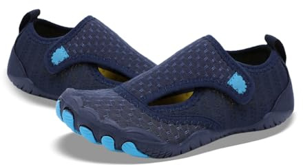 Chaussures Pieds Nus Chaussures Minimalistes Chaussure Randonnée Renforcée Enfant Chausson Fille Premiers Pas Bébé Garçon Beach Boys Semelle Souple Aquatique Piscine Escalade Basket Garcon 33