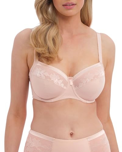 Fantasie Women's Illusion Underwire Side Support Full Coverage Bra, Natural Beige, 38 F UK