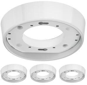 ledscom.de 4x Deckenleuchte/Lampenfassung INEL, weiß, 1x GX53 max. 25W