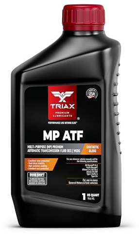TRIAX DX3 ATF Multi-Purpose Automatic Transmission Fluid Dexron III & Mercon Approved Friction-Optimized for Smooth Shifting & Wear Protection - For Automatic Transmissions & Power Steering