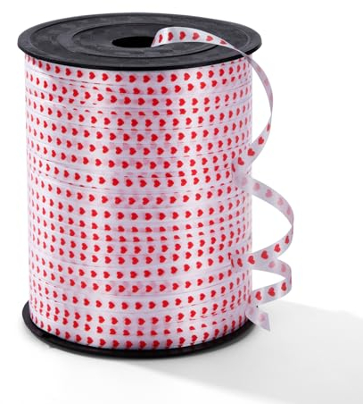 Geschenkband Herz Polyester Satinband 457 Meter Bänder Zum Basteln Zum Basteln Aufhängen Luftballons Blumenstrauß Haare Geschenkverpackung Party-Dekoration