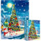 Weihnachten Puzzle 1000 Teile für Erwachsene-Weihnachtsbaum Weihnachtspuzzle Erwachsene 1000 Teile Puzzles Weihnachten Puzzles 1000 Teile für Senior Festival Puzzel