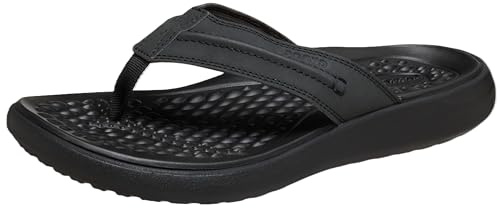 Crocs Yukon Vista Ii Lr Flip, Chanclas Hombre, Negro 01, 45/46 EU
