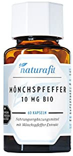 naturafit Mönchspfeffer 10 mg Bio, 60 St. Kapseln