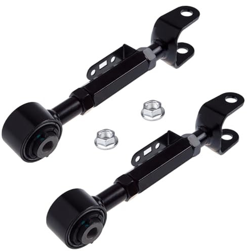 KEYOOG Juego de 2 piezas K100046 brazo de control superior trasero ajustable compatible con Ho-nda CR-V 2007-2012 2013-2016 (OE# CMS601195 52390SWAA00 52390-T1W-A10)
