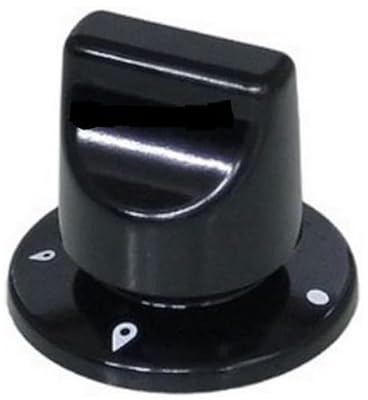 FIGEVIDA MANOPOLA PER CUCINA A GAS PER INDESIT ARISTON ATTACCO 6 M COLORE NERO M 2726