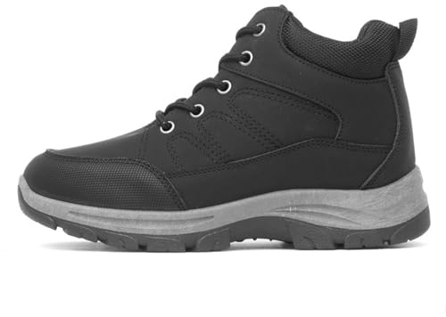 Trux Boys Black Lace Up Boot - Size 11 Child UK - Black