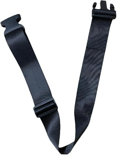 Estensore per cintura portatile, nero, per marsupio, cintura di estensione per marsupio, universale, per bagagli e attrezzatura da viaggio, marsupio, marsupio alla moda (8,2 x 5,7 x 3,6 cm), nero,