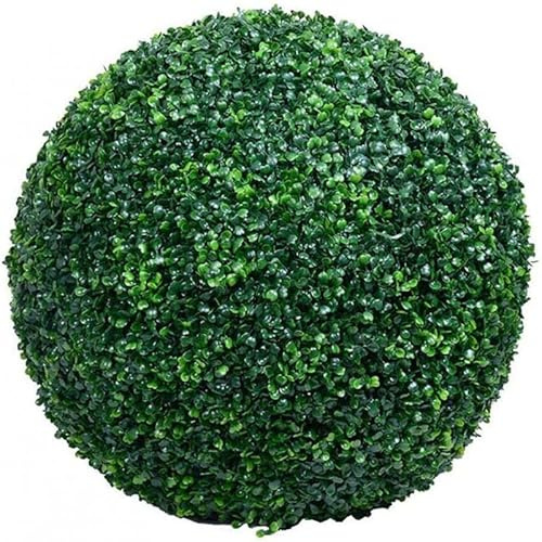 XONE Bosso Luxury Artificiale Diametro 36cm | Palla Sfera Artificiale | Buxus Cespuglio Foglie Verdi in PVC
