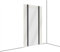 Green Home Staubschutztür Folie 2er Set mit Reißverschluss Bautür [PE-Folie] 1,20 x 2,20 m inkl. doppelseitigem Klebeband - Baufolie [Staubtür]