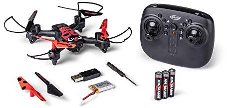 Carson 500507153 X4 Angry Bug 2.0, 100% flugfertig, Ferngesteuerter, RC Quadcopter, inkl. Batterien und Fernsteuerung