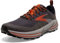 Brooks Herren Brooks running shoes, Black Ebony Cinnabar, 45.5 EU