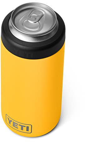 YETI Rambler 16 oz. Colster Tall Can Insulator for Tallboys & 16 oz. Cans, Alpine Yellow