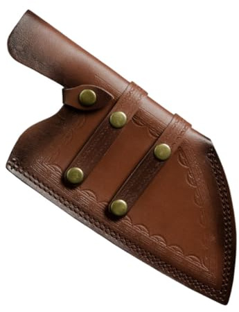 SHOWERORO Estuche De Cuero Para De Cocina Fundas Para Estuche Para Para Acampar Aire Funda Cortadora De Cocina Protector De Bolsillo Piel