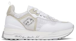 Liu Jo Sneakers à Plateforme en Mesh avec Paillettes