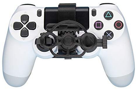 LICHIFIT Game Controller Mini Lenkrad Ersatz für Sony PS4 Racing Game Zubehör