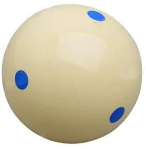 POFET 6 blå prickar Mandun stor biljard träning cue ball