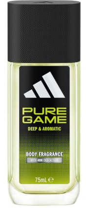 Adidas Pure Game Deodorant Natural Spray för Män, 75ml