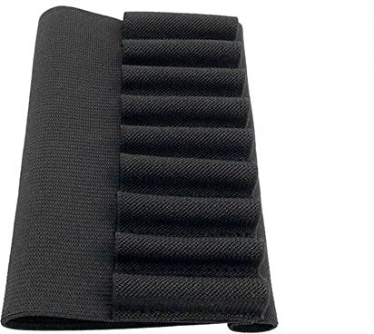 MiOYOOW Support Coque 9 Cartouches, Shotgun Shell Holder Fusil Pochette de Transport de Munitions pour Calibre 12 20 Munitions Porte-Cartouche