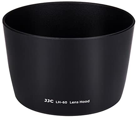 JJC Remplacement Canon ET-60 Pare-Soleil pour Canon RF 75-300mm F4.0-5.6/ EF 75-300mm F4-5.6 III/EF 75-300mm F4-5.6 III USM/EF-S 55-250mm F4-5.6 is/EF-S 55-250mm F4-5.6 is II Objectif