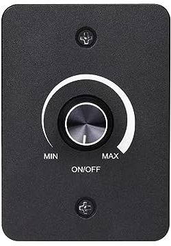 Variateur DC 12 V PWM LED Variateur luminosité réglable Variateur DC 12 V Variateur lampe intensité variable 4 fils Bouton rotatif pour camping-car bateau camion pour bandes lumineuses LED monochromes