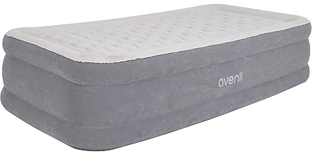 AVENLI Selbstaufblasendes Luftbett 191 x 99 x 46 cm Aufblasbare Matratze mit Eingebauter Pumpe Gästebett Campingbett für 1 Person Komfortable Schlafmatratze Hochwertige Luftmatratze für Zuhause Reisen