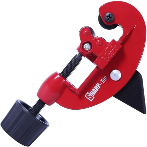 Zeguard Sharp-Tec 3-28mm Tube Cutter, Adjustable Aluminum Alloy Pipe Cutter for Cutting Copper, Titanium, Brass, and Aluminum Tubing