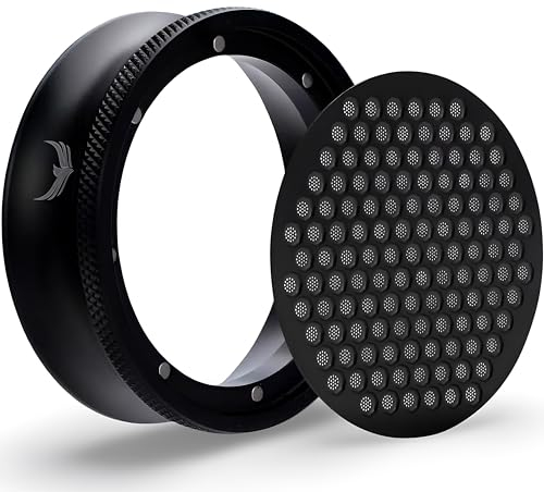 KNODOS Entonnoir de dosage magnétique 54 mm et écran de rondelle à expresso pour porte-filtre Breville Espresso Machine