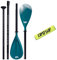 CampSup Aqua Marina Set 2-in-1 Paddel iSUP & Kajak Dual-Tech Aluminium + Floater Grün Paddle für Sup-Boards