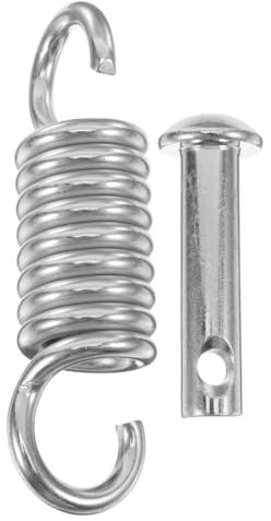 Orivin Kit Per Appendere Sedie Amaca, Ganci a Molla E Bulloni Per Altalene, Kit Per Appendere Sedie a Uovo, Altalene Da Veranda, Sacchi Da Boxe, Φ6,5 X Φ34 X 130