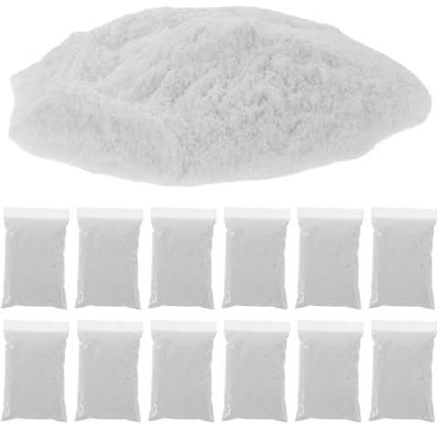 ibasenice Ciment Miniature, 20 Sachets de Colle Haute Résistance pour La Construction de Maisons de Poupées, Matériau de Modélisme à Texture Réaliste pour Mini-Briques Et Projets