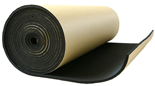 ZESLIV Bil självhäftande ljudisoleringsmatta 50x300cm(10mm) husbil ljudisolering bomull isoleringsmatta för bil