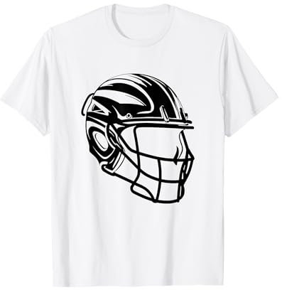 Lacrosse Helm Zeichnung Ballsportart T-Shirt