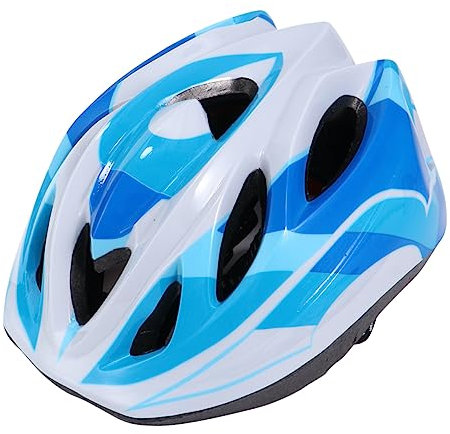 TOGEVAL Kinderhelm Kindersporthelm Kopfschutz Aus PVC Schaumstoff Für Jungen Mädchen Blau Atmungsaktiv Leicht Verstellbar Für Skateboard Radfahren Outdoor