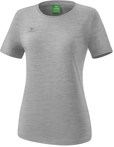 Erima Damen Basic Teamsport T-Shirt (2082505), grau Melange, 38
