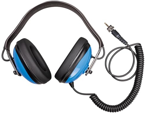 Garrett Vortex - Cuffie subacquee compatibili con rilevatori VX5, VX7 e VX9, padiglioni auricolari imbottiti, jack da 3 mm