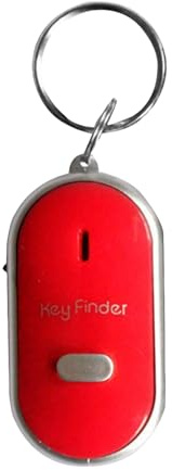 Localisateur de Clé Sifflet électronique Recherche de Clé Commande Vocale Dispositif Anti-Perte Sifflet Recherche de Clé Traceur de Porte-clés, Système D'alarme