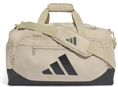 adidas Mixte Training Defender Duffle Bag Small Duffel_Bag, Khaki Three/Black, One Size