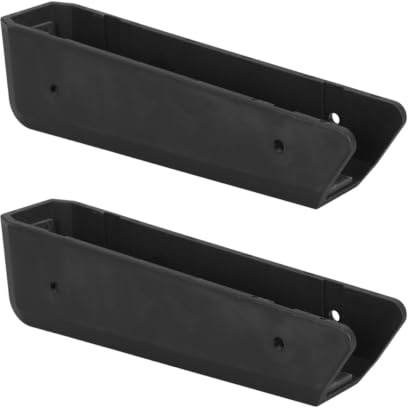 ULTECHNOVO Support Mural pour Balance de Cuisine Noir 1 Set | Porte Balance Sous Meuble avec Fixation Adhésive et Vis pour Rangement de Balance Cuisine sous Étagère
