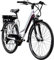 ZÜNDAPP Z802 E Bike Trekking 155-185 cm Fahrrad 21 Gänge, bis 115 km, 28 Zoll Elektrofahrrad mit Beleuchtung und LED Display, Ebike Trekkingrad (weiß/lila, 48 cm)