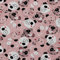 Kinder Jersey Stoff Meterware - 1 Meter, Jersey, Kinderstoff, Jerseystoff, Nähen, Baby, Jungen, Mädchen, Bekleidung, Shirt (Panda Rosa)