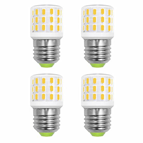 TRIJZHOU E27 LED Glühbirne 4W Ersetzt 40w 50w Halogenlampen Maiskolben Warmweiß 3000K 625Lumen Maislicht 100-265V Bädern Wohnzimmer Maisknolle Lampe 4er Pack [MEHRWEG]